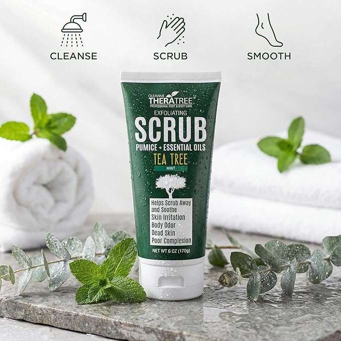 TheraTree Tea Tree Oil Exfoliating Body Scrub - Image 4