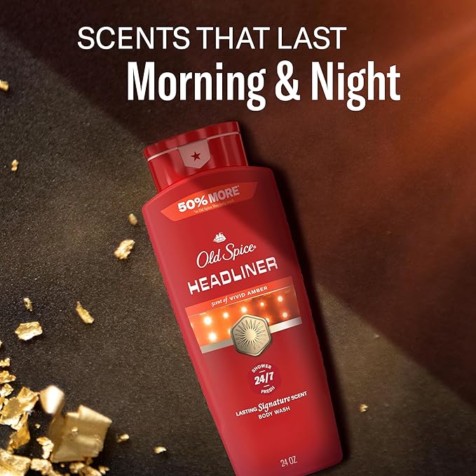Old Spice Body Wash for Men, 24/7 Shower Fresh & Clean - Image 10