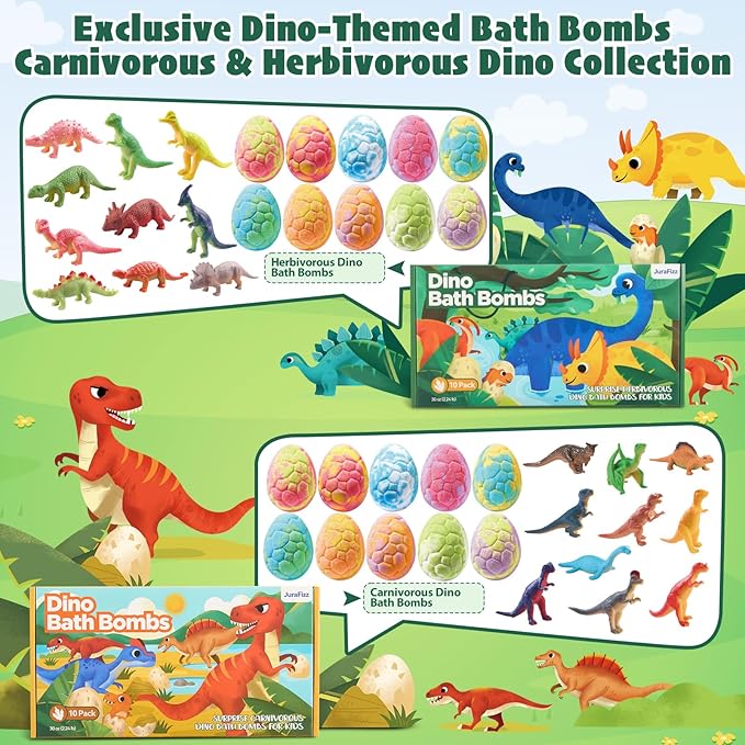 Dinosaur Bath Bombs for Kids - Image 2