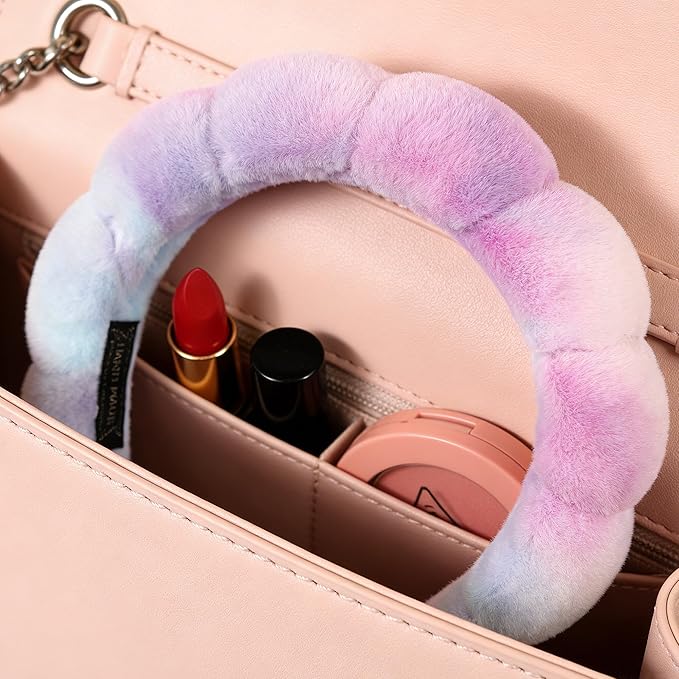 Ayesha Spa Headband for Washing Face Sponge Makeup&Skincare Headband Soft Fuzzy - Image 4