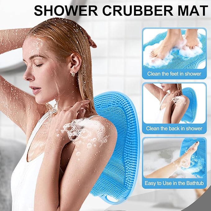 Bath Shower Foot Scrubber Mat - Image 6