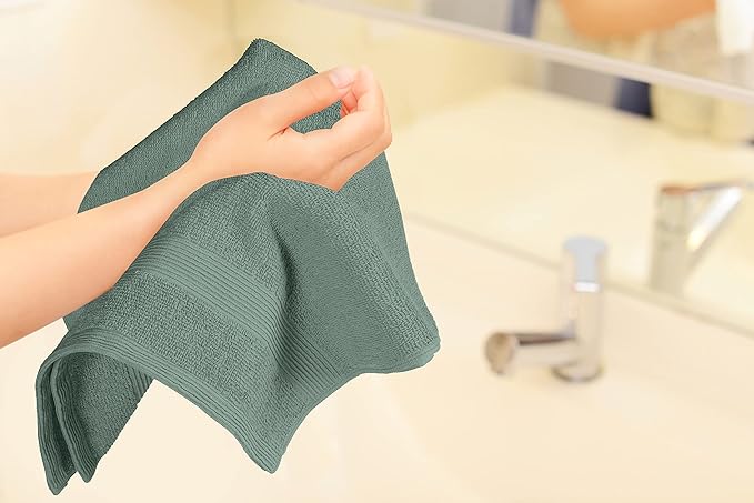 Belizzi Home Ultra Soft 6-Piece Hand Towel Set 16x28-100% Ringspun Cotton - Image 4