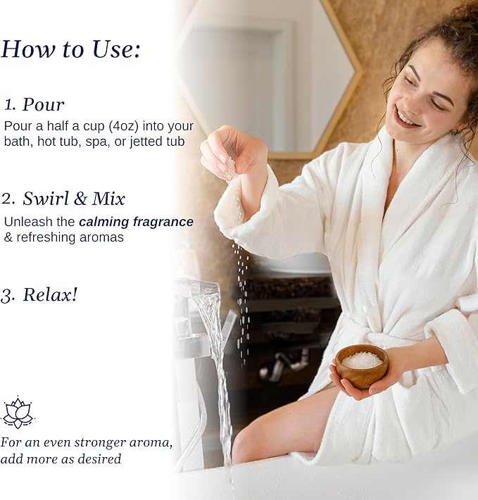 Relax Spa & Bath Aromatherapy Bath Salts - Image 7