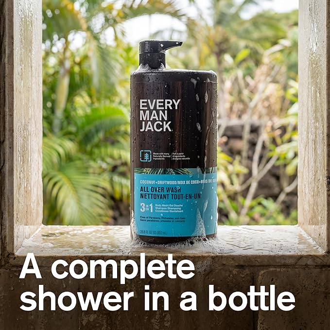 Every Man Jack Men’s 3-in-1 All Over Wash - Image 3