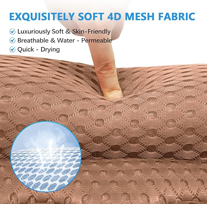REEZEIVI Bath Pillows for Tub, Bath Pillow - Image 4