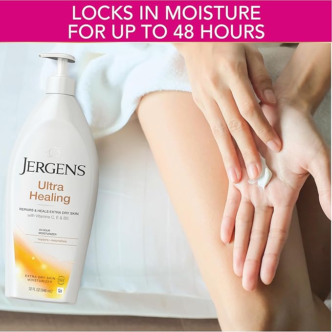 Jergens Ultra Healing Dry Skin Lotion, Hand and Body Moisturizer - Image 4