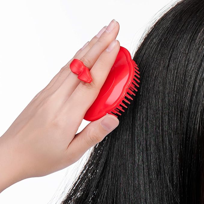 Hair Scalp Brush Dandruff Cleaning Brush Shower Scalp Shampoo Brush Scalp - Image 5