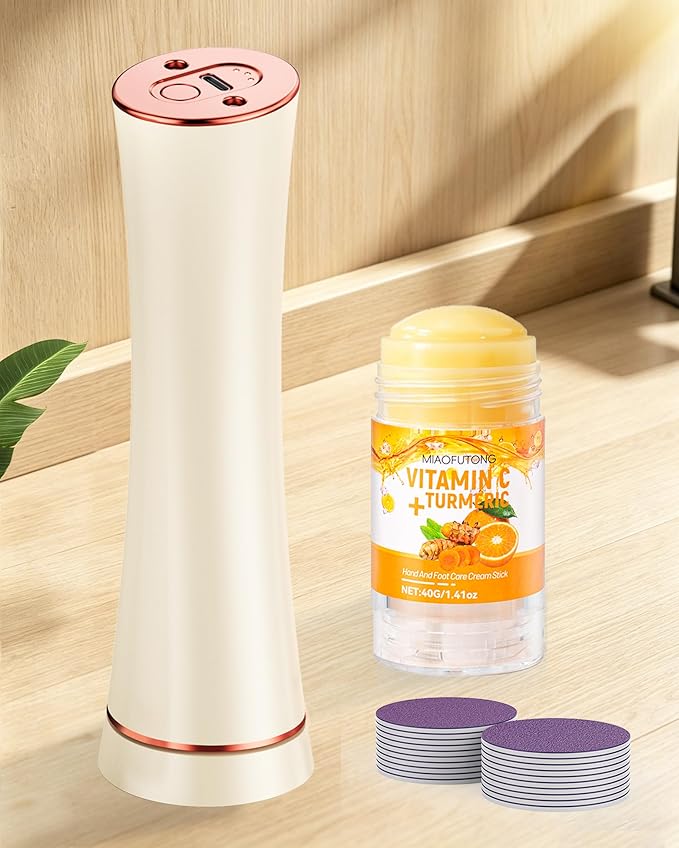 Electric Foot Callus Remover, 3-Speed Rechargeable Cordless Electronic Foot File by Unknown