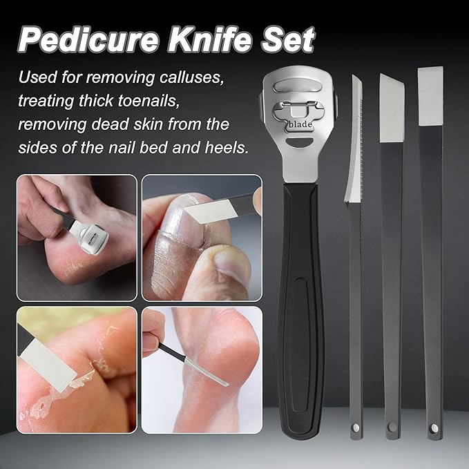 VOCOSTE Toenail Care Kit 13-Piece Ingrown Toenail Tools, Professional Grooming - Image 4