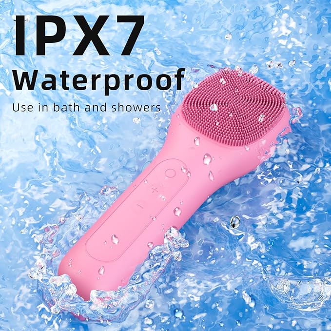 Facial Cleansing Brush Portable Waterproof Rechargeable Face Wash Brush - Image 7