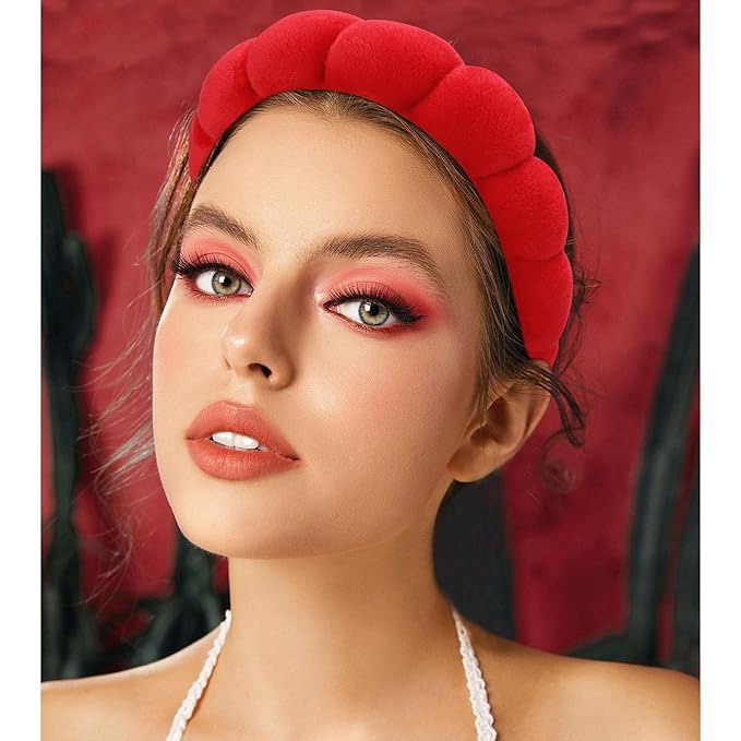 VELSCRUN Spa Headbands for Wash Face, Makeup Headband, Facial Skincare Headbands - Image 8