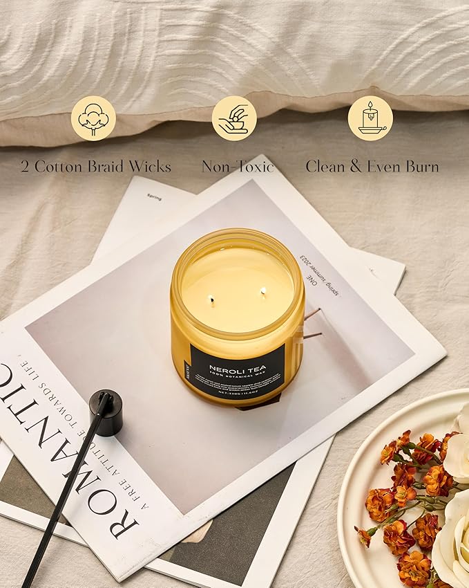 M&SENSE Neroli Tea Scented Candle - Image 5