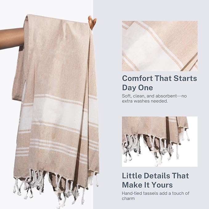 Cotton Turkish Beach Towel - Image 12