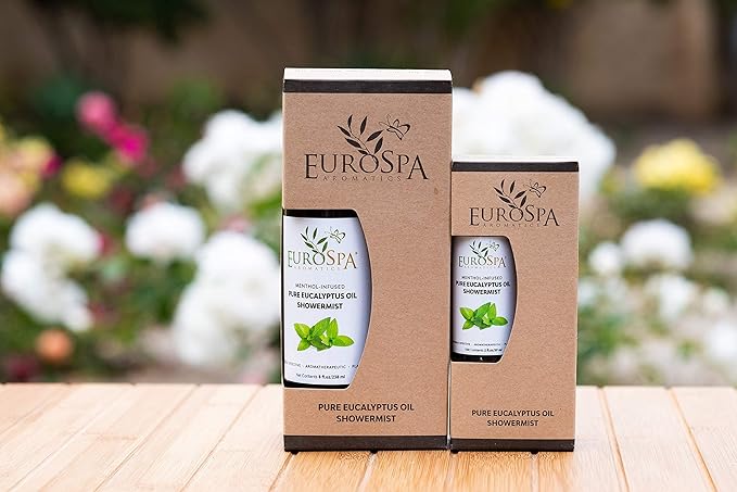 EuroSpa Aromatics Pure Eucalyptus Oil ShowerMist and Steam Room Spray, - Image 8