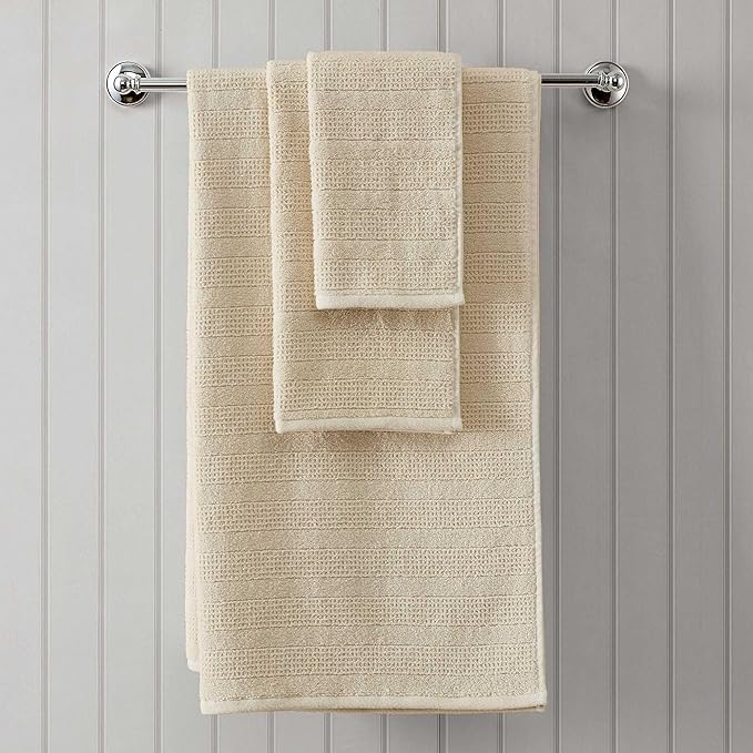 Martha Stewart - Bath Towels, Soft & Absorbent 100% Cotton Towels, Solid 500 GSM - Image 5