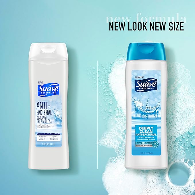 Suave Deeply Clean Antibacterial Body Wash - Image 3