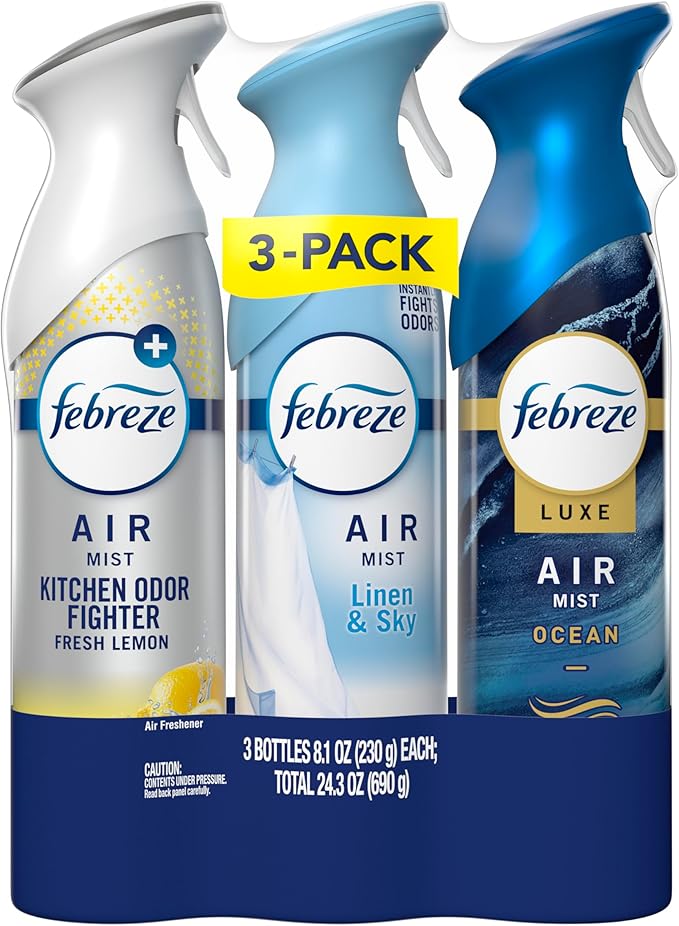 Febreze Air Mist, Air Freshener Spray, Odor Fighting Room Spray, Deodorizer - Image 10