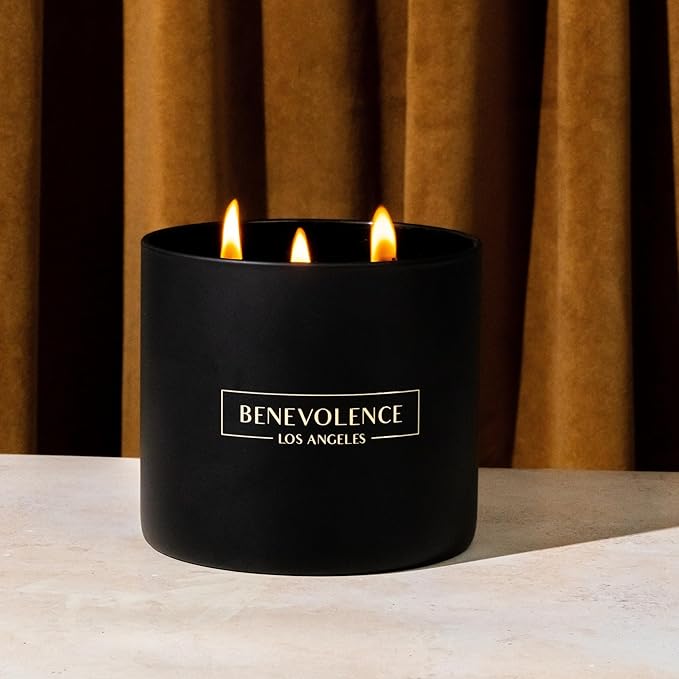 Benevolence LA 3 Wick Candle, 45 Hour Burn - Image 7