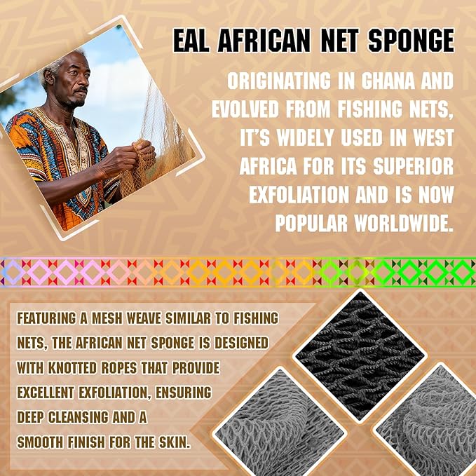 Real African Net Sponge - Image 4