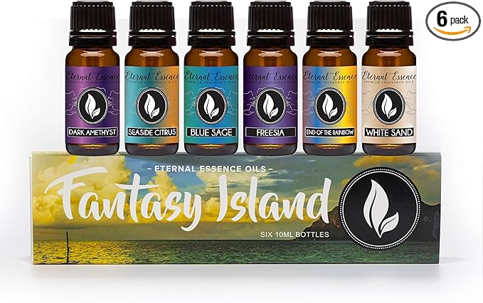 Eternal Essence Oils Fantasy Island Set of 6 Premium Fragrance Oils by EternalEssenceOils