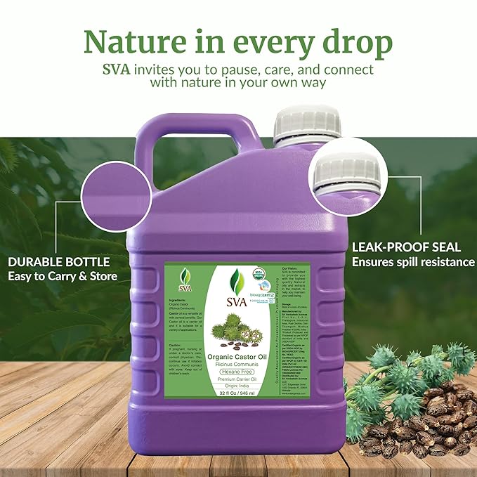 SVA Castor Seed Oil Organic - Image 7