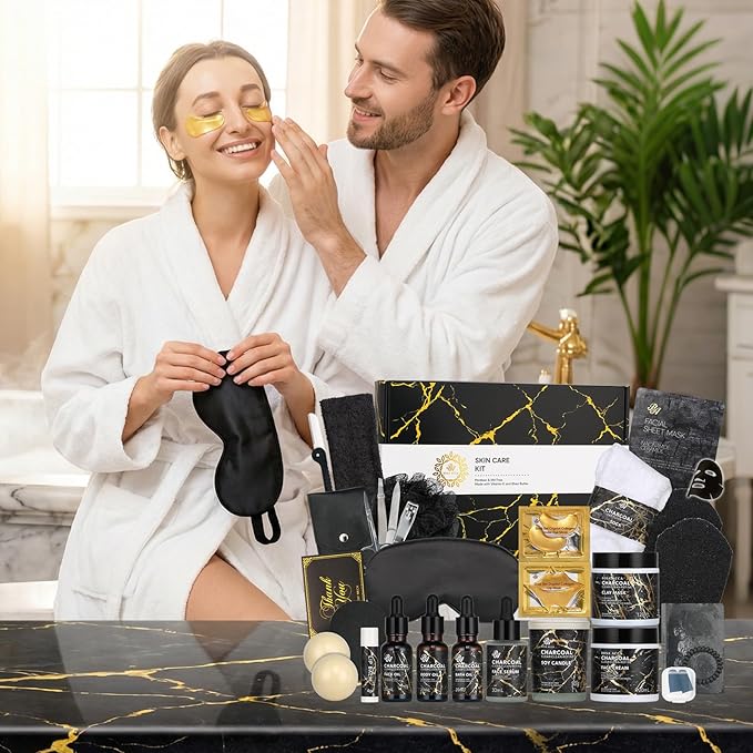 Mothers Day Gift for Mom, Body & Facial Kit Gift, Face Cream, Self Care Kit - Image 5