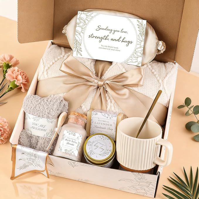 Loscola Birthday Gift Baskets for Women, Get Well Soon Gifts Basket After - Image 7