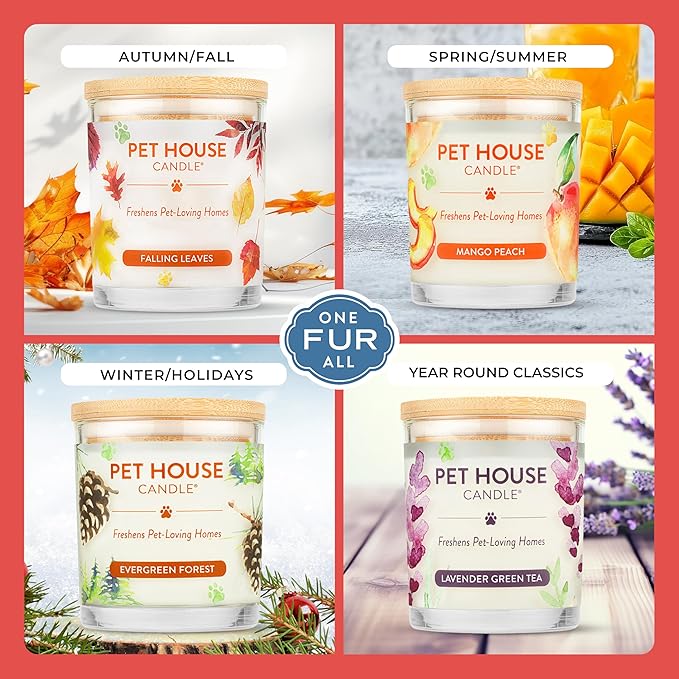 One Fur All Pet House Candle 2 Pack - Image 4