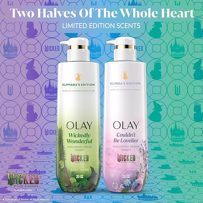 Olay Body Wash for Women, Wickedly Wonderful Elphaba’s Edition, Intensely - Image 6