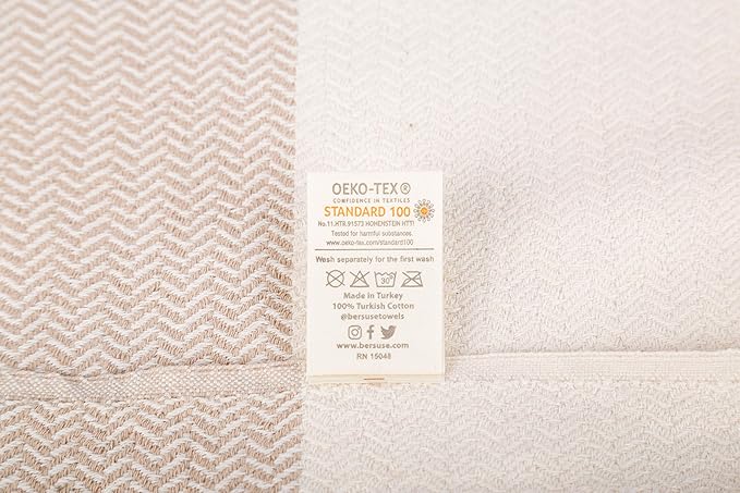 Bersuse 100% Cotton Aspendos XL Throw Blanket - Image 9