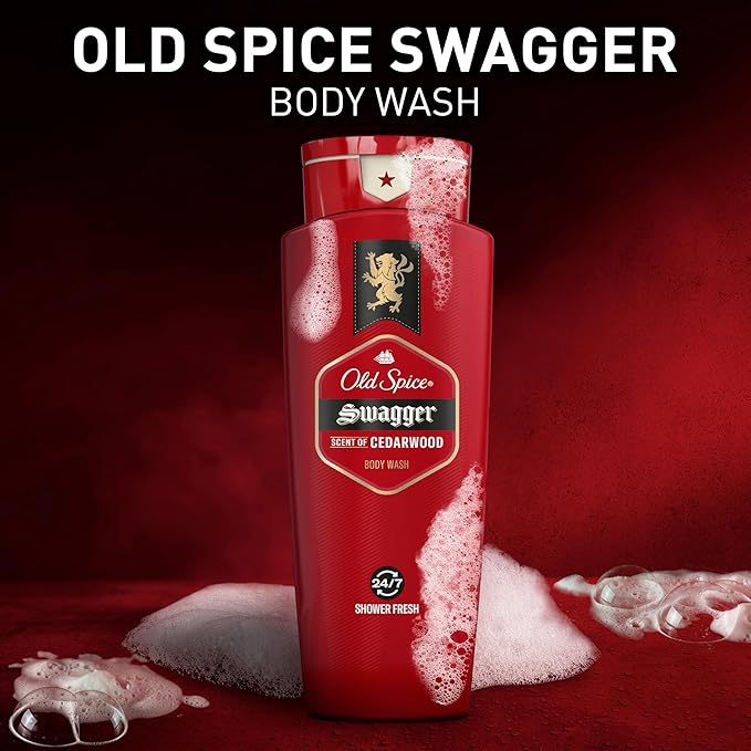 Old Spice Refreshing Body Wash for Men, 3X Defense, 24/7 Shower Fresh - Image 8