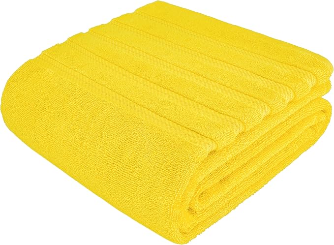 American Soft Linen 35x70 Jumbo Large Bath Towel, 600 GSM 100% Cotton Turkish - Image 6