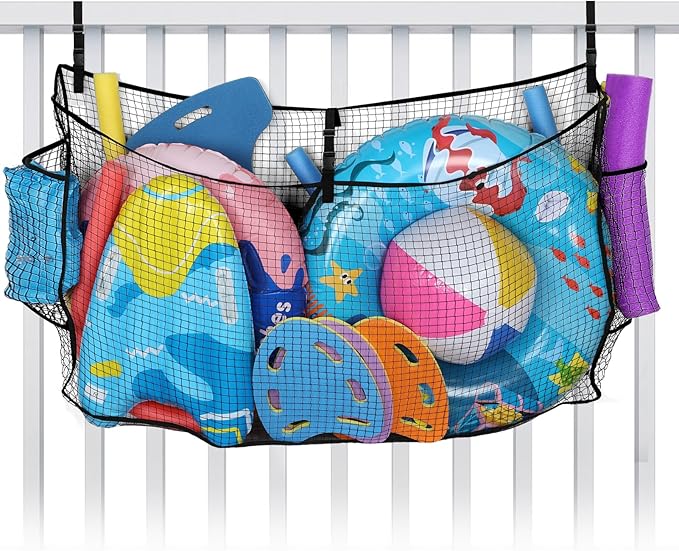 Large Pool Float Toy Storage Net by Cosweet