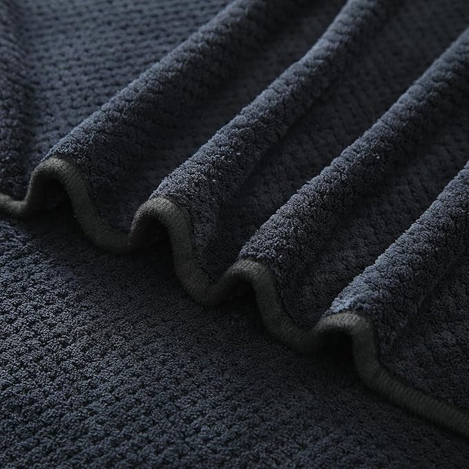 2 Pack 40"x 80" Extra Large Bath Towel Sheet Set, Oversized Bath Sheet Towels - Image 5