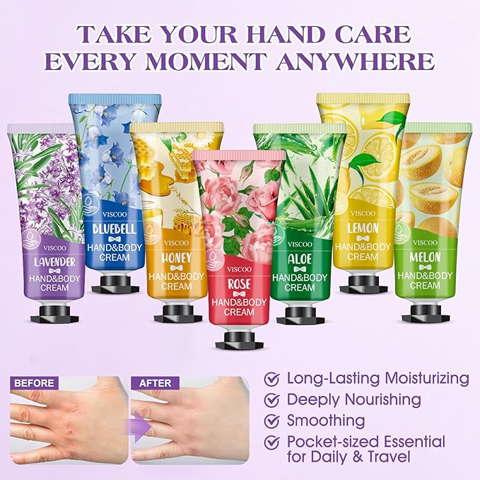 VISCOO 14 Pack Hand Cream Gifts Set - Image 3