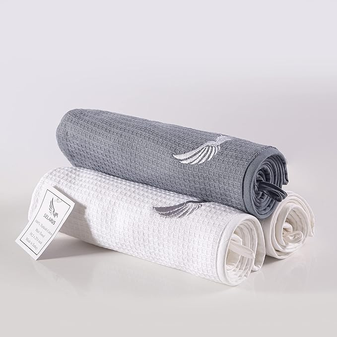 100% Turkish Cotton Hair Towel Wrap - Image 6