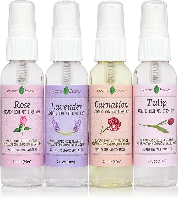Linen and Room Spray Floral Gift Set, Bathroom Spray or Room Mist - Image 3
