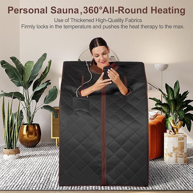 Infrared Sauna| Portable Personal Sauna| Home Spa Sauna| Separate Heating Foot - Image 2