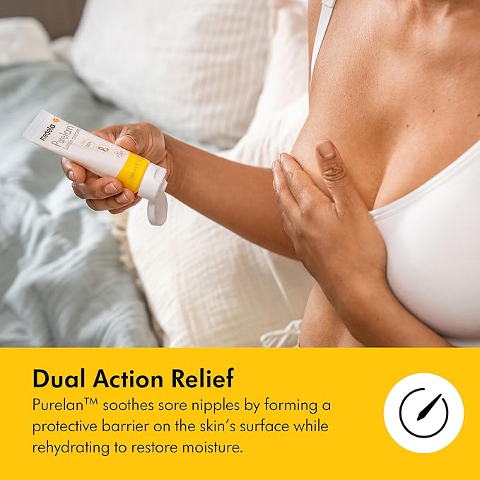 Medela Purelan Lanolin Nipple Cream, Fast Relief - Image 4