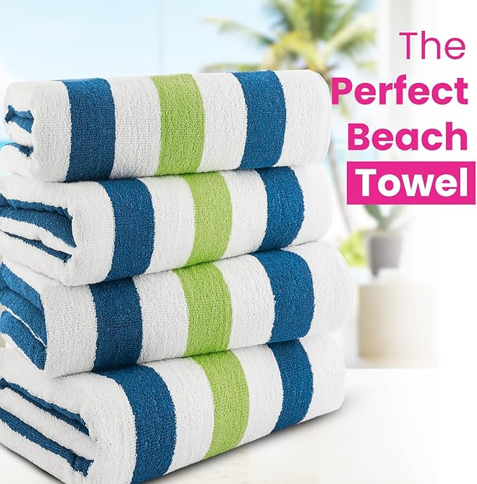 CASA COPENHAGEN Monaco Beach Towels Designed in Denmark Rough and Tough - Image 2