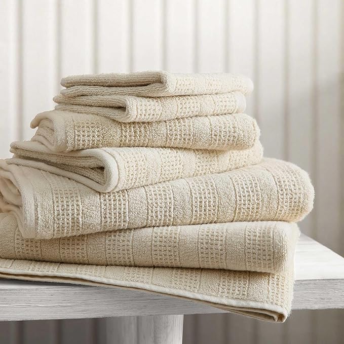 Martha Stewart - Bath Towels, Soft & Absorbent 100% Cotton Towels, Solid 500 GSM - Image 7