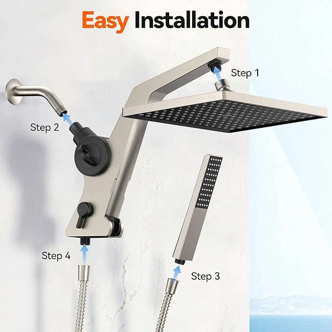 MakeFit Filtered Rain Shower Head - Image 7