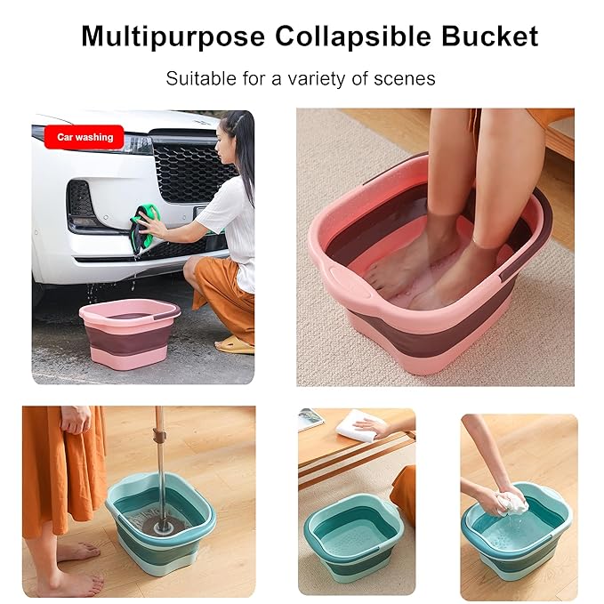 Foot Bath 15L Collapsible Foot Soak Tub - Image 8