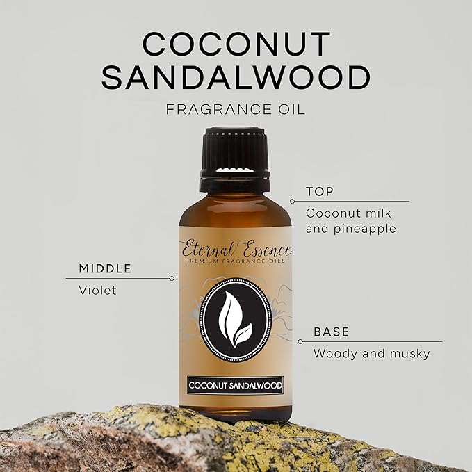 Eternal Essence Oils Coconut Sandalwood 30ml Premium Fragrance Oil - Image 2