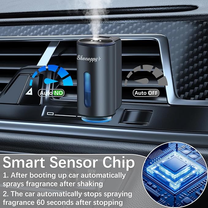 Smart Car Air Freshener Diffuser, Car Aroma Diffuser Air Freshener Spray - Image 5