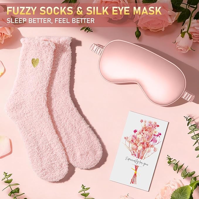 Birthday Gifts for Women, Gift Baskets for Women Self Care Spa Set, Get Well - Image 9