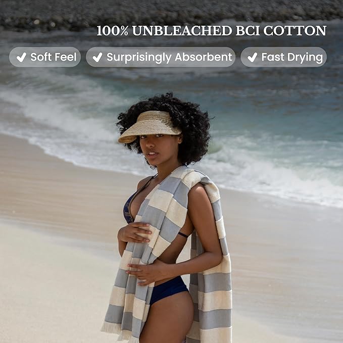 Lightweight Turkish Beach Towel - Image 3