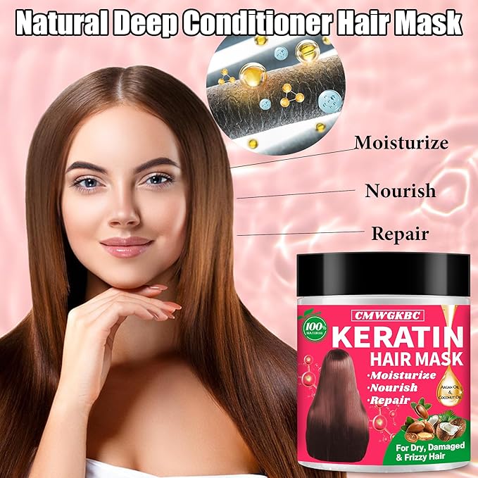 Collagen Hair Mask & Keratin Hair Mask - Image 7