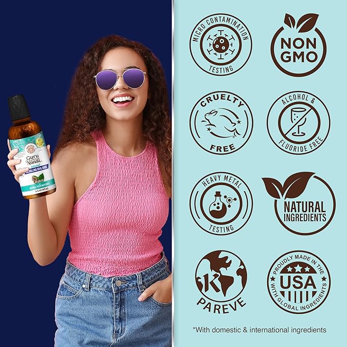 GuruNanda CocoMint Oil Pulling Mouthwash - Image 8