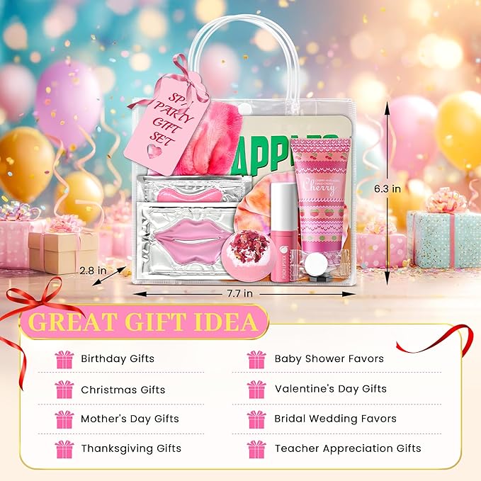 136 PCS Party Favors Bags for Eye Mask Lip Balm Hand Cream & Face Mask Skincare - Image 7
